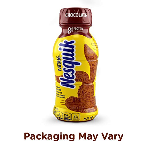 Nesquik Low Fat Chocolate Milk, 8 Fl. Oz., Pack Of 12 – Deliciou