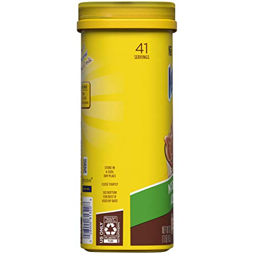 Nesquik No Sugar Added Chocolate Cocoa Powder, 16 Oz. Tub | Choc