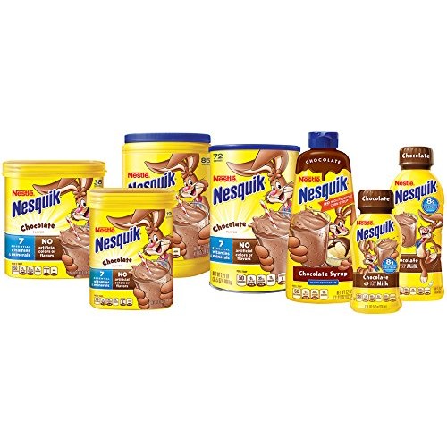 Nesquik Ready To Drink Milk, Chocolate, 8 Ounce., 10 Count