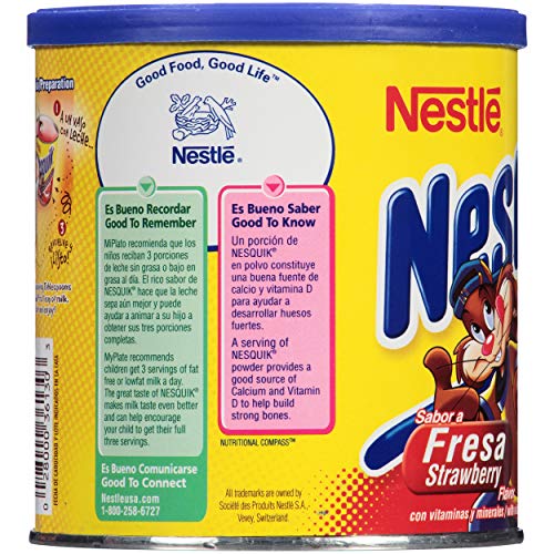 Nesquick Strawberry Flavored Powder