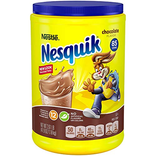 Nestle Nesquik Chocolate-Flavored Powder 2.61 lb. - Flavor of ...