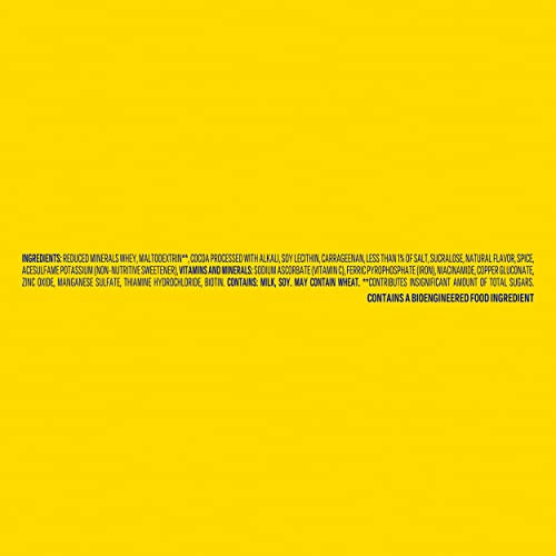 NESTLE NESQUIK No Sugar Added Chocolate Flavored Powder 16 oz. C...