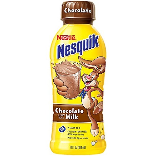 Nestle Nesquik Variety Pack, 5 Flavors, 14 Oz Plastic Bottles, P