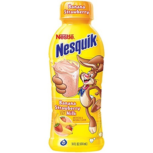 Nestle Nesquik Variety Pack, 5 Flavors, 14 Oz Plastic Bottles, P