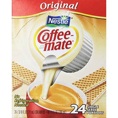 Nestle Coffee-Mate Original Coffee Creamers, .375 Oz, 24 Count