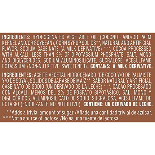 Coffee-Mate Creamy Chocolate Sugar Free Powder Coffee Creamer 10