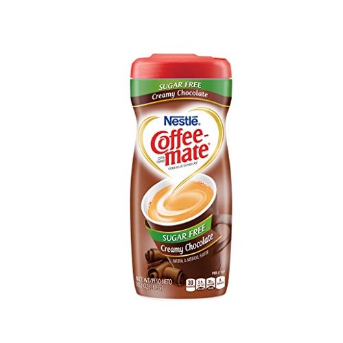 Coffee-Mate Creamy Chocolate Sugar Free Powder Coffee Creamer 10
