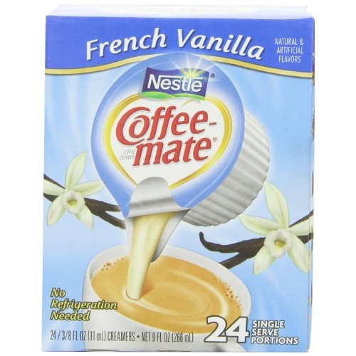 Coffee Mate French Vanilla Liquid Coffee Creamer 24 Ct Box Pack