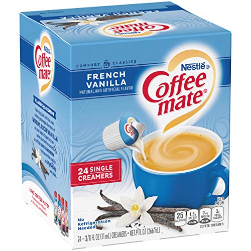 Coffee Mate French Vanilla Liquid Coffee Creamer 24 Ct Box