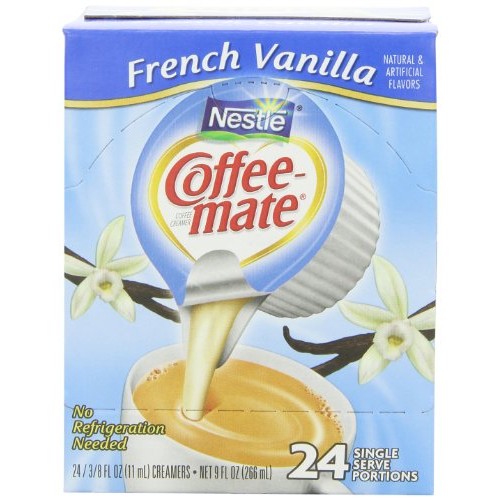 Coffee Mate French Vanilla Liquid Coffee Creamer 24 Ct Box Pack