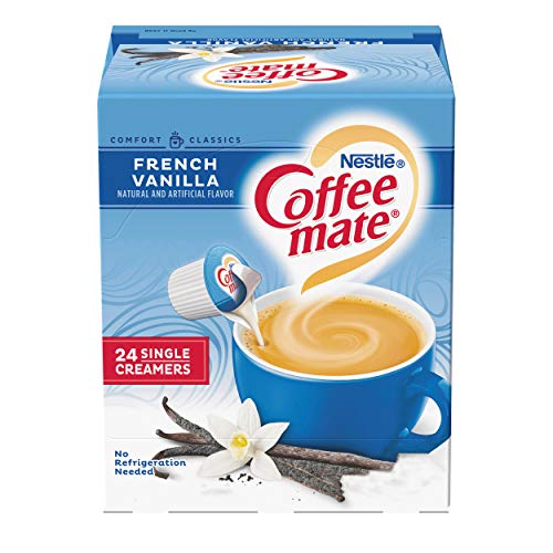 Coffee Mate French Vanilla Liquid Coffee Creamer 24 Ct Box