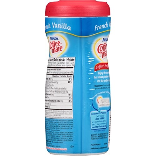 Coffee-Mate French Vanilla Powder Coffee Creamer 15 Oz. Canister