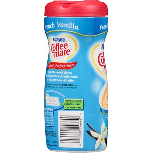 Coffee-Mate French Vanilla Powder Coffee Creamer 15 Oz. Canister