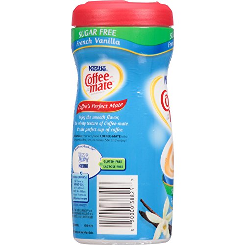 Coffee-Mate French Vanilla Sugar Free Powder Coffee Creamer 10.2