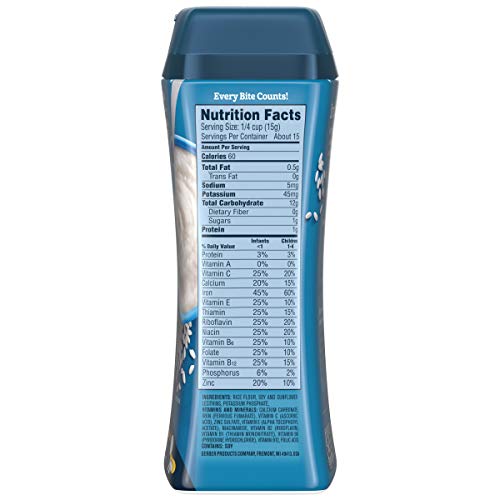 Gerber Single-Grain Rice Baby Cereal, 8 Oz Pack Of 6