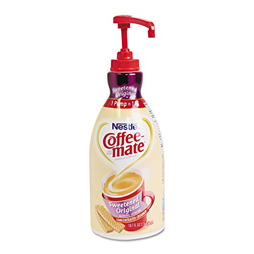 Liquid Coffee Creamer, Sweetened Original, 1.5 Liter Pump Bottle