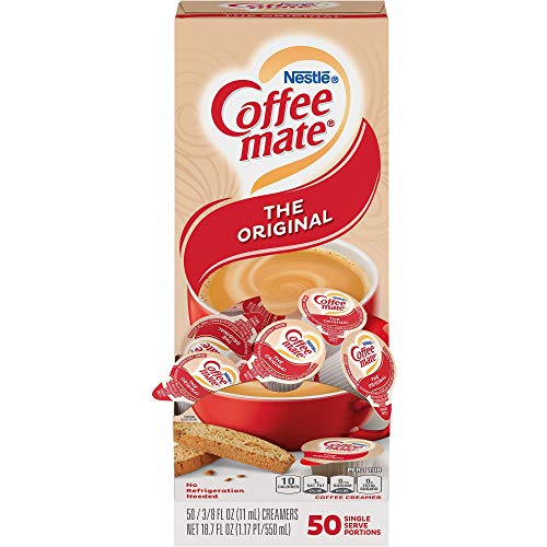 Nestle 35110 Coffee-Mate Original Flavor Creamer, Single Serve P