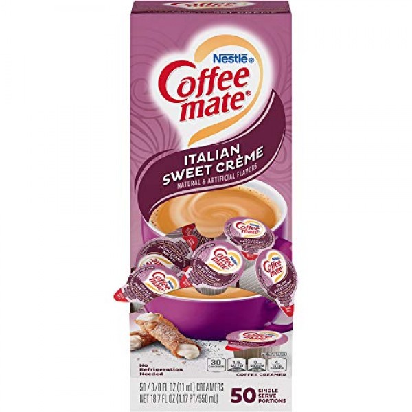 Coffee-mate 84652 Liquid Coffee Creamer, Italian Sweet Creme, 0....