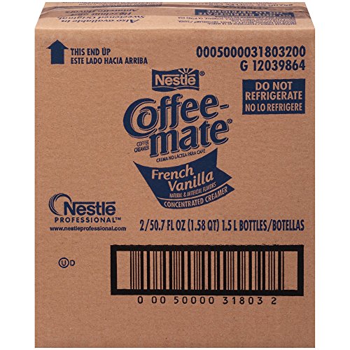 Nestle Coffee-Mate Coffee Creamer, French Vanilla, 1.5L Liquid P