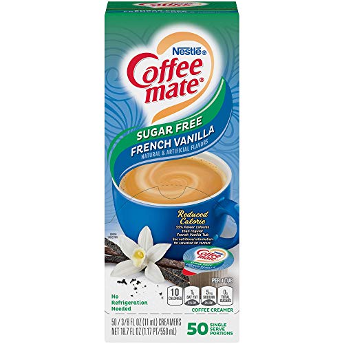 Sf French Vanilla Creamer 375 Oz 50 Creamers Box [Nes91757]