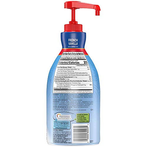 Nestle Coffee Mate Coffee Creamer, French Vanilla, Liquid Pump B