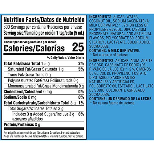 Nestle Coffee Mate Coffee Creamer, French Vanilla, Liquid Pump B