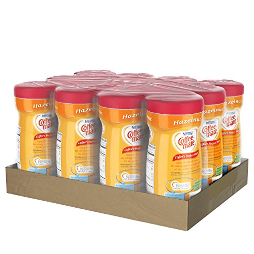 Nestle Coffee-Mate Coffee Creamer, Hazelnut 15Oz Powder Creamer,