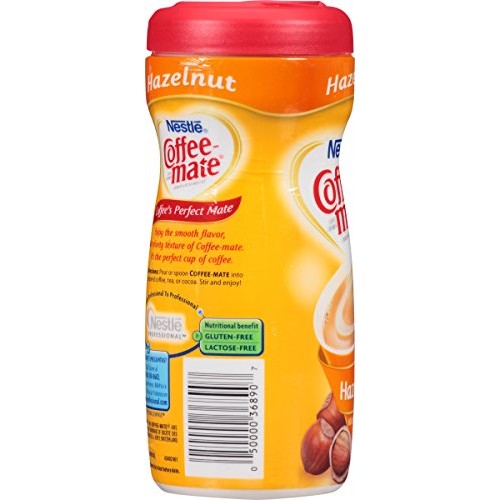 Nestle Coffee-Mate Coffee Creamer, Hazelnut 15Oz Powder Creamer,