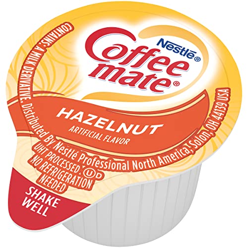 Nestle Coffee-Mate Coffee Creamer, Hazelnut, Liquid Pump Bottle,