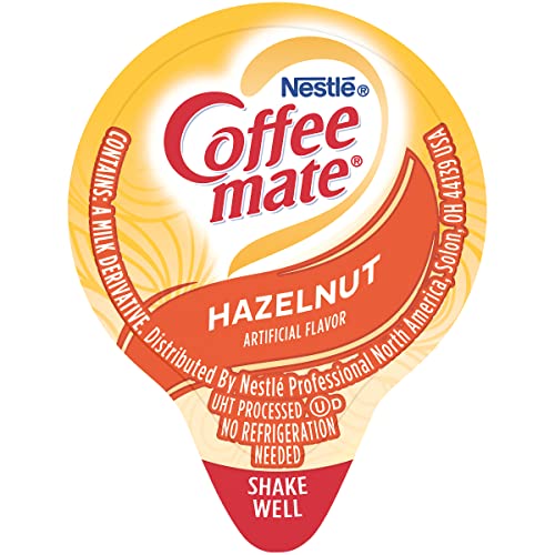 Nestle Coffee-Mate Coffee Creamer, Hazelnut, Liquid Pump Bottle,