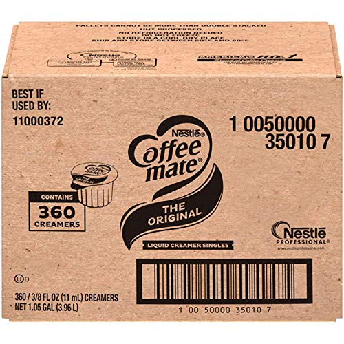 Nestle Coffee Mate Coffee Creamer, Original, Liquid Creamer Sing