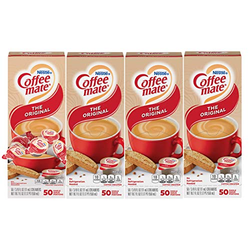 Nestle Coffee Mate Coffee Creamer, Original, Liquid Creamer Sing