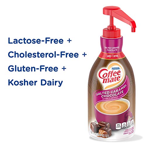 Nestle Coffee Mate Coffee Creamer, Salted Caramel Chocolate, Liq