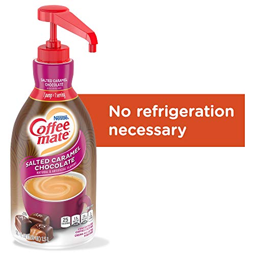 Nestle Coffee Mate Coffee Creamer, Salted Caramel Chocolate, Liq