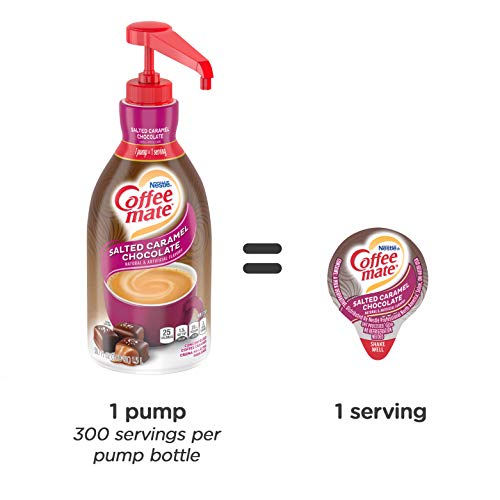 Nestle Coffee Mate Coffee Creamer, Salted Caramel Chocolate, Liq