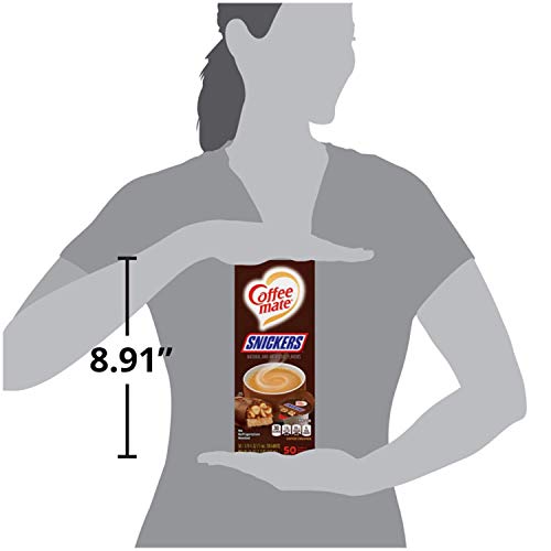 Nestle Coffee Mate Coffee Creamer, Snickers, Liquid Pump Bottle,