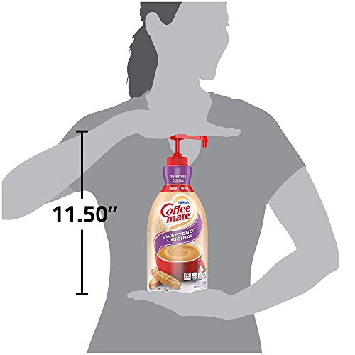 Nestle Coffee-Mate Coffee Creamer, Sweetened Original, Liquid Pu