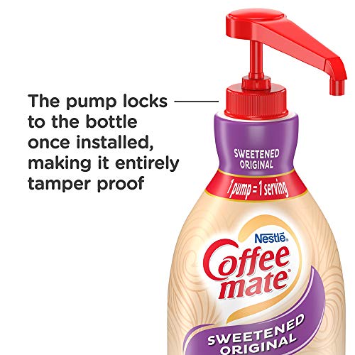 Nestle Coffee-Mate Coffee Creamer, Sweetened Original, Liquid Pu