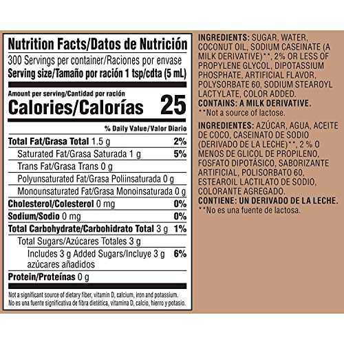 Nestle Coffee-Mate Coffee Creamer, Sweetened Original, Liquid Pu