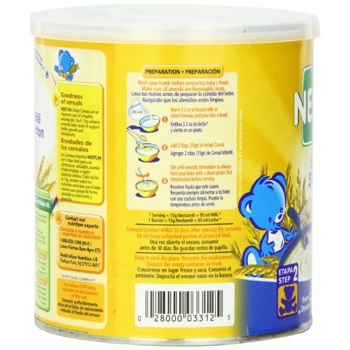 Nestle Nestum Infant Cereal 5 Cereals, 300-Grams Pack Of 6