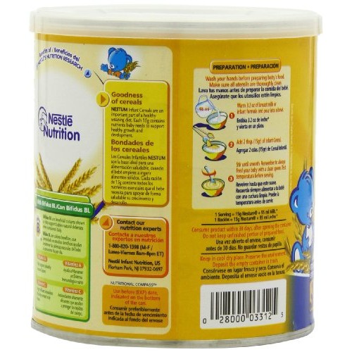 Nestle Nestum Infant Cereal 5 Cereals, 300-Grams Pack Of 6