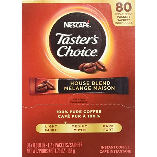 Premium Instant-Coffee Single-Serve Sticks, Original Blend, .06O