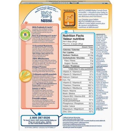 Nestle Gerber Baby Cereal - Banada &Amp; Mango - 227G8Oz, Product