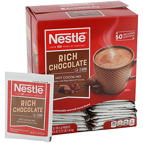 Nestle Hot Chocolate Packets, Hot Cocoa Mix, Rich Chocolate Flav