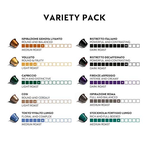 Nespresso Capsules Originalline, Ispirazione Espresso Variety Pa