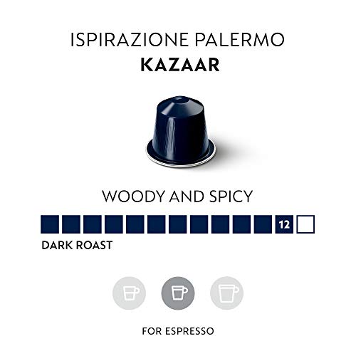 Nespresso Capsules OriginalLine, Kazaar Intenso, Dark Roast Coff...