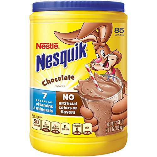 Nestle Nesquik Chocolate Flavored Powder 2.61 Lb. Nestle Nesquik Chocolate Flavored Powder 2.61 Lb.