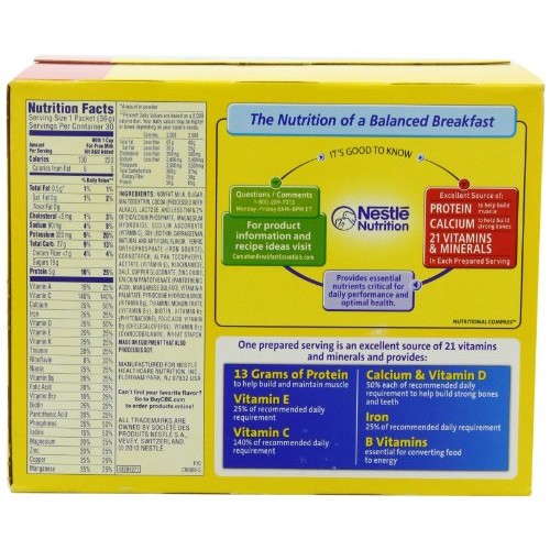 Carnation Breakfast Essentials Complete Nutritional Drink, Rich
