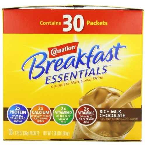 Carnation Breakfast Essentials Complete Nutritional Drink, Rich