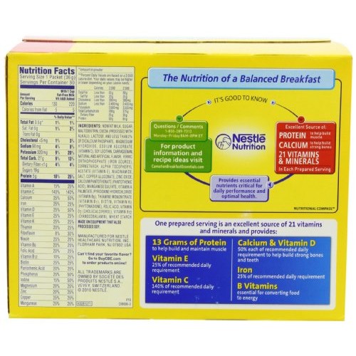 Carnation Breakfast Essentials Complete Nutritional Drink, Rich